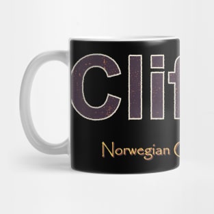 Clifton Grunge Text Mug